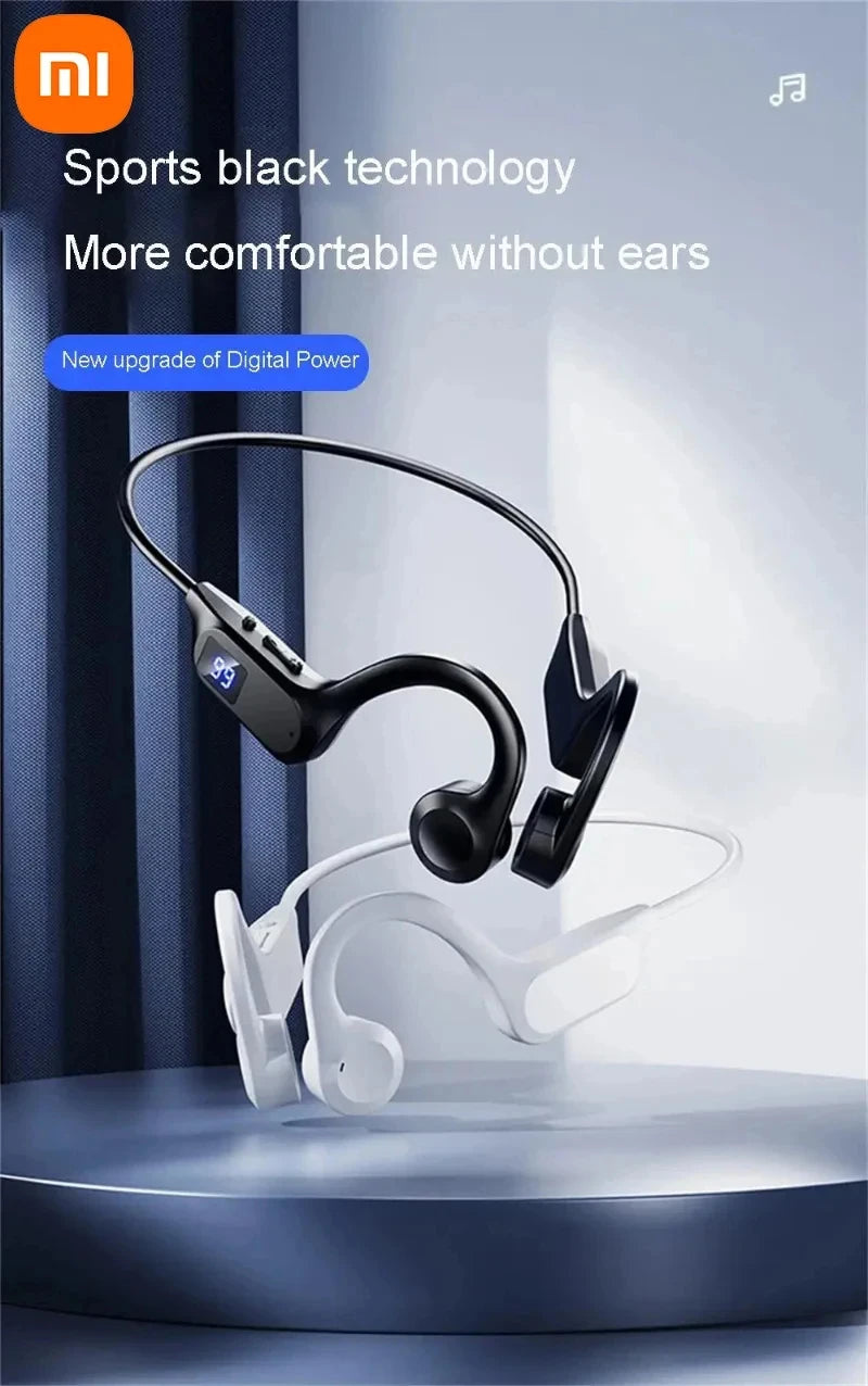 Xiaomi Wireless Earphone Bone Conduction Sport Swimming Bluetooth Compatible Earphones Hand-free With Mic For Sports X7 Earbuds