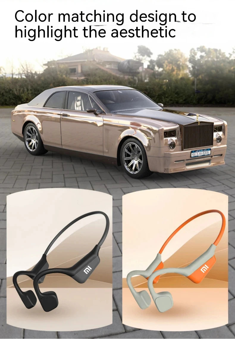 Xiaomi I18PRO Bone Conduction Wireless Headphones Compatible Bluetooth Earphone TWS with Mic Swimming Sports Wear Headset Earbud