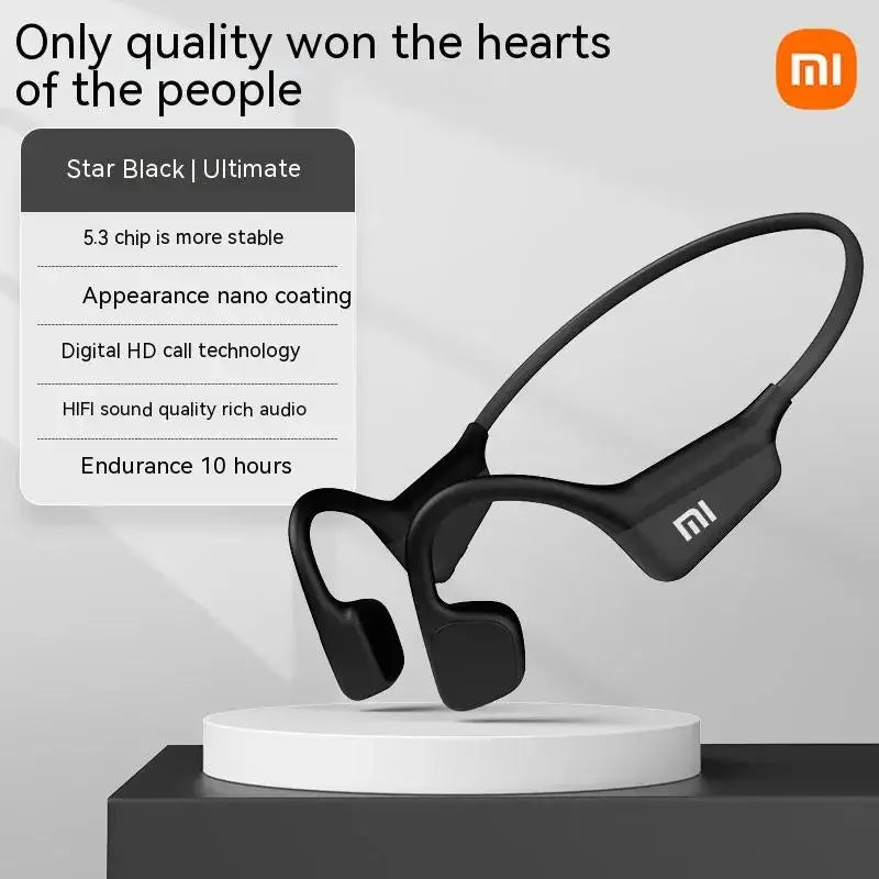 Xiaomi I18PRO Bone Conduction Wireless Headphones Compatible Bluetooth Earphone TWS with Mic Swimming Sports Wear Headset Earbud