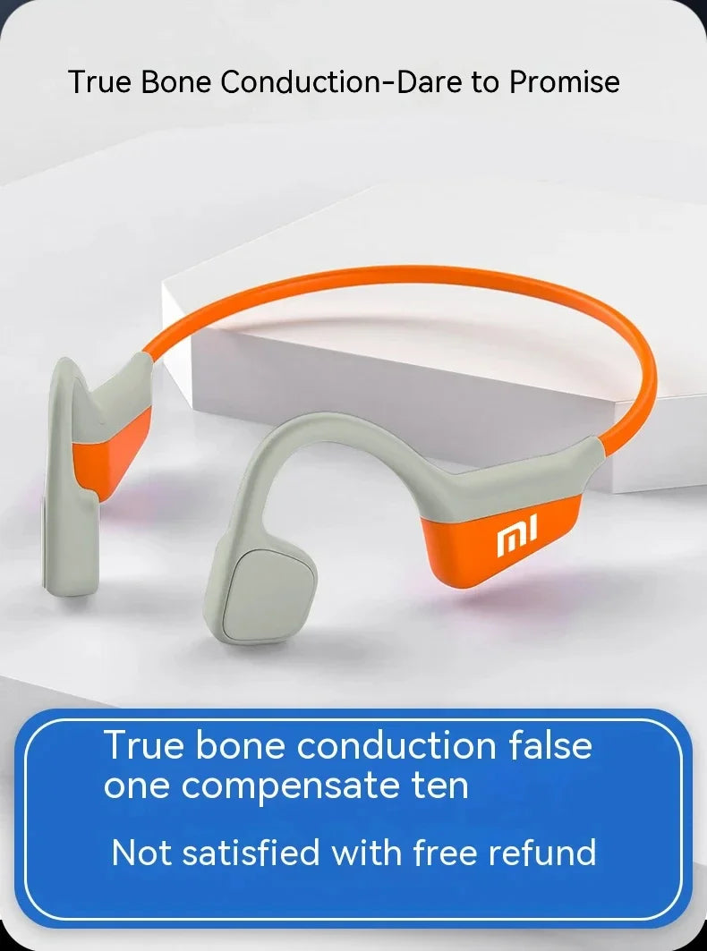 Xiaomi I18PRO Bone Conduction Wireless Headphones Compatible Bluetooth Earphone TWS with Mic Swimming Sports Wear Headset Earbud