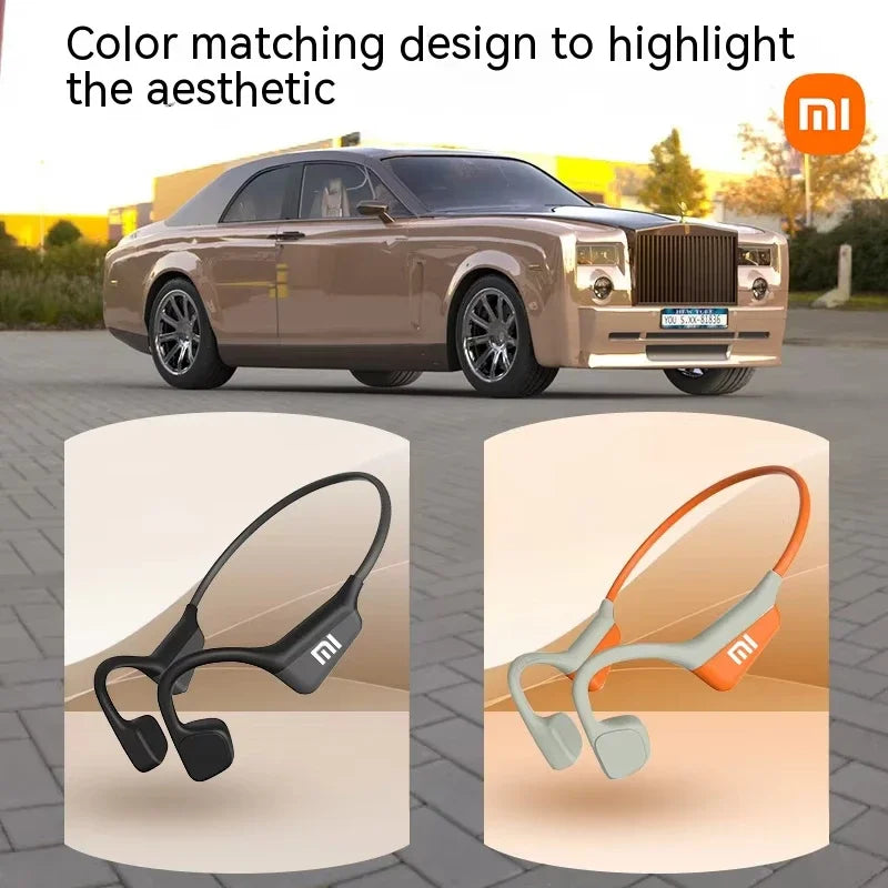 Xiaomi I18PRO Bone Conduction Wireless Headphones Compatible Bluetooth Earphone TWS with Mic Swimming Sports Wear Headset Earbud