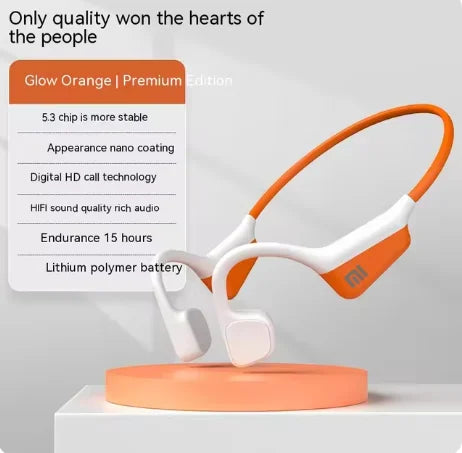 Xiaomi I18PRO Bone Conduction Wireless Headphones Compatible Bluetooth Earphone TWS with Mic Swimming Sports Wear Headset Earbud