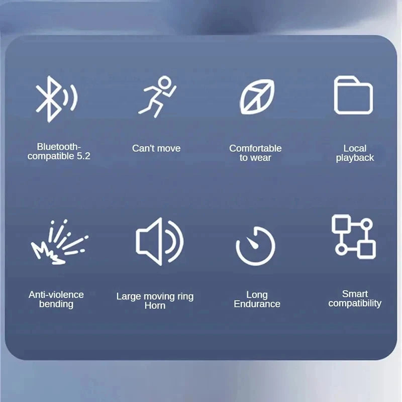 Xiaomi Wireless Earphone Bone Conduction Sport Swimming Bluetooth Compatible Earphones Hand-free With Mic For Sports X7 Earbuds