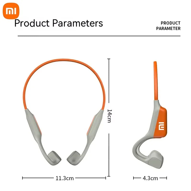 Xiaomi I18PRO Bone Conduction Wireless Headphones Compatible Bluetooth Earphone TWS with Mic Swimming Sports Wear Headset Earbud